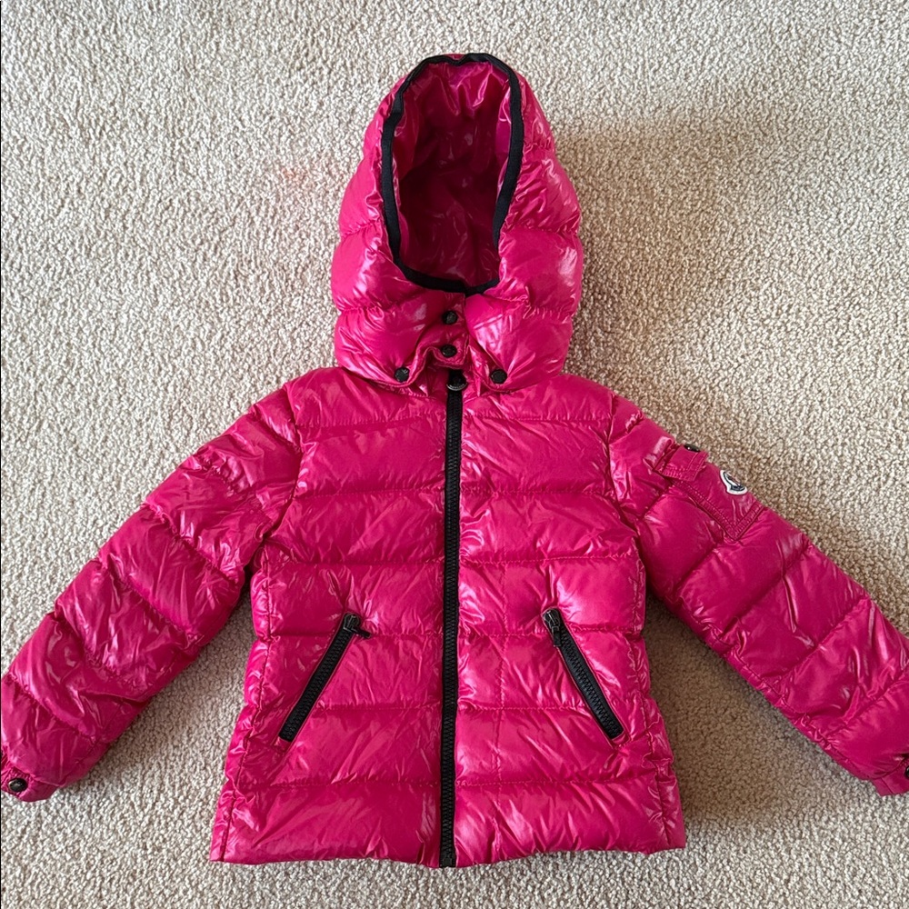 Moncler Fuchsia Puffer Jacket